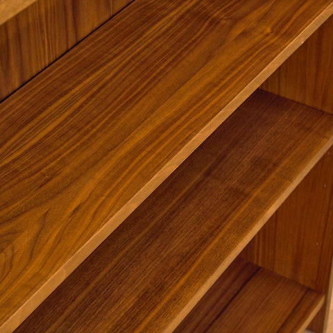 Large Swedish bookshelf in teak