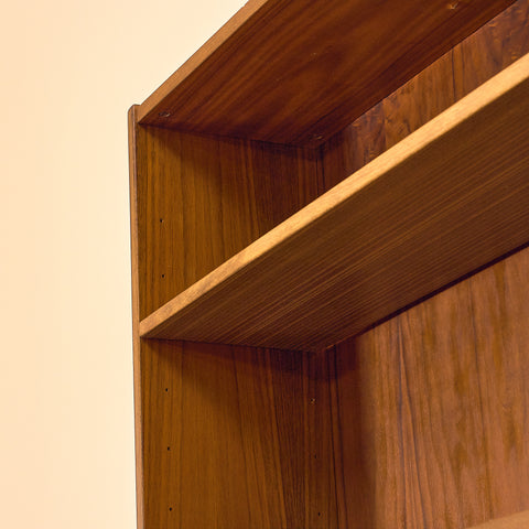 Large Swedish bookshelf in teak