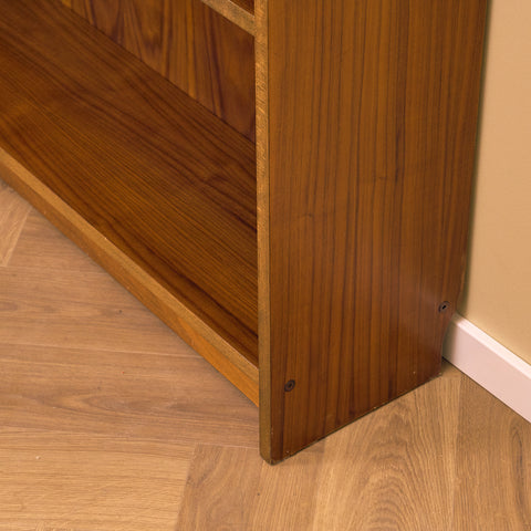 Large Swedish bookshelf in teak