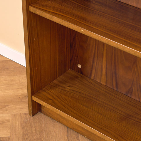 Large Swedish bookshelf in teak