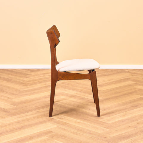 Danish dining chairs in teak