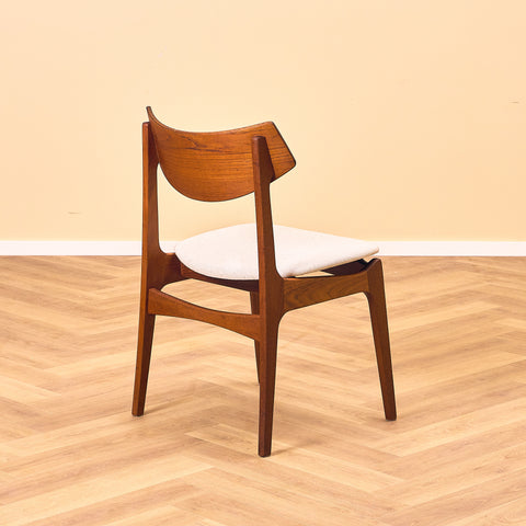 Danish dining chairs in teak