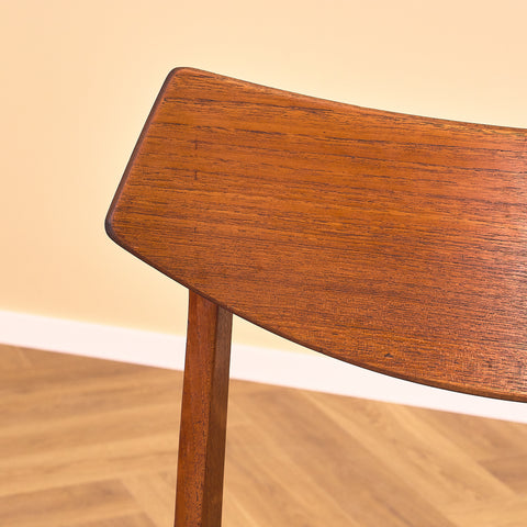 Danish dining chairs in teak