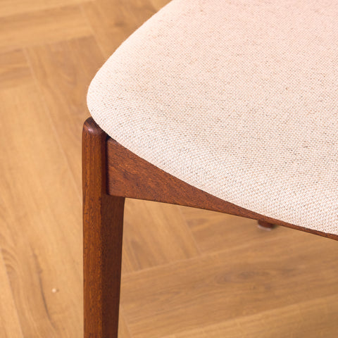Danish dining chairs in teak