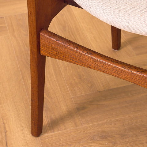 Danish dining chairs in teak