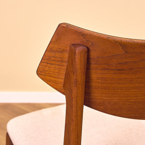 Danish dining chairs in teak