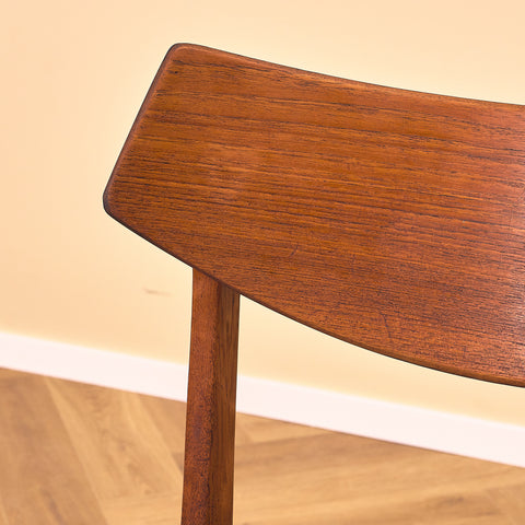 Danish dining chairs in teak