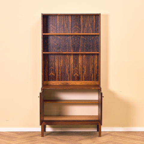 Swedish bookshelf in Santos rosewood, model 'Excellent', by IKEA