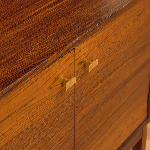 Swedish bookshelf in Santos rosewood, model 'Excellent', by IKEA