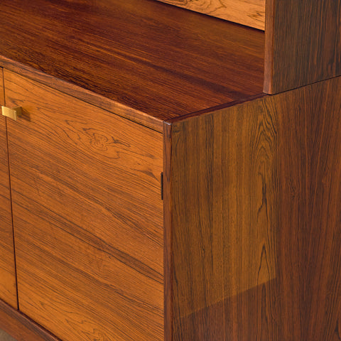 Swedish bookshelf in Santos rosewood, model 'Excellent', by IKEA