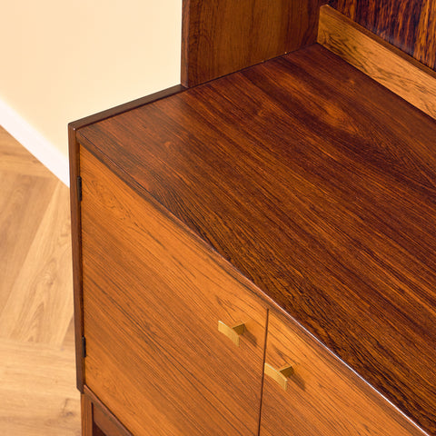 Swedish bookshelf in Santos rosewood, model 'Excellent', by IKEA