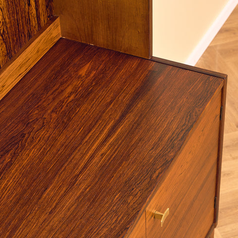 Swedish bookshelf in Santos rosewood, model 'Excellent', by IKEA