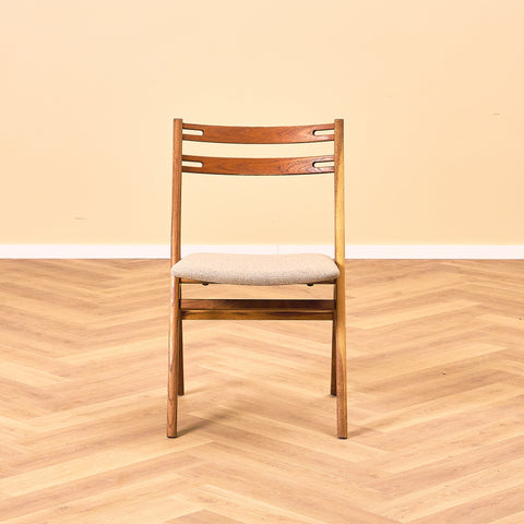 Danish dining chairs by Edmund Jorgensen for Jorgensen Mobelfabrik