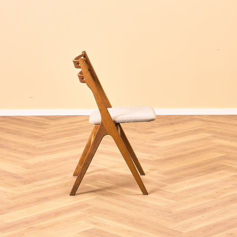 Danish dining chairs by Edmund Jorgensen for Jorgensen Mobelfabrik