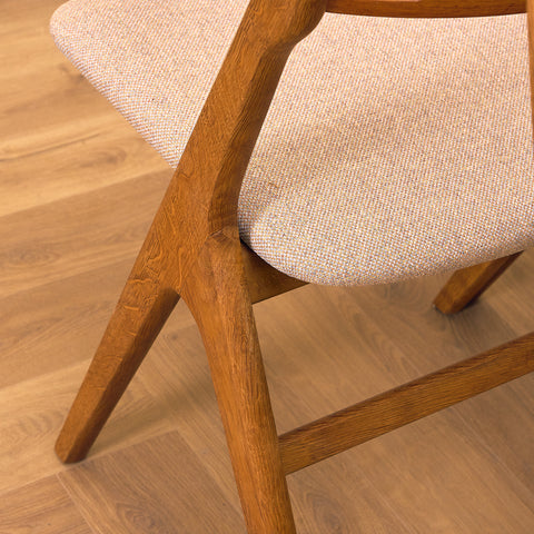 Danish dining chairs by Edmund Jorgensen for Jorgensen Mobelfabrik