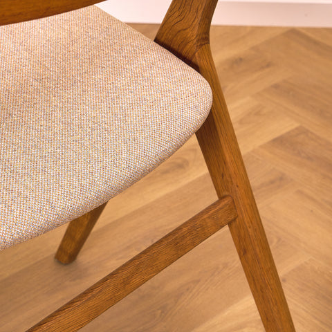 Danish dining chairs by Edmund Jorgensen for Jorgensen Mobelfabrik