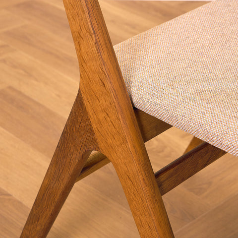 Danish dining chairs by Edmund Jorgensen for Jorgensen Mobelfabrik