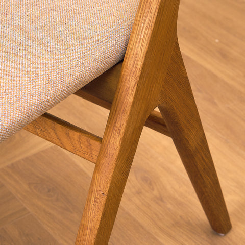 Danish dining chairs by Edmund Jorgensen for Jorgensen Mobelfabrik