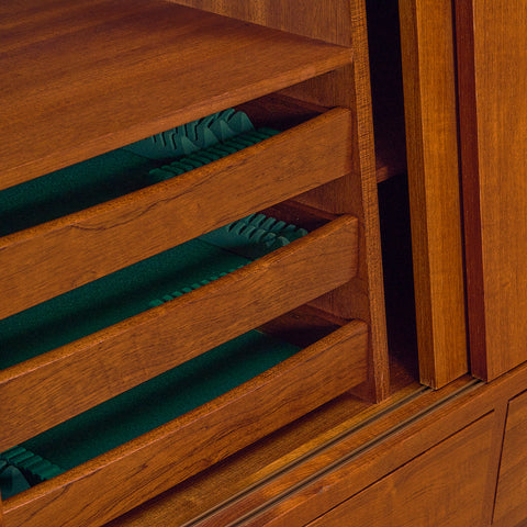 Danish highboard in teak