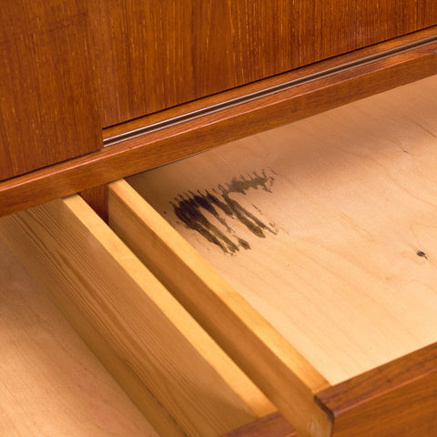 Danish highboard in teak