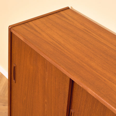 Danish highboard in teak