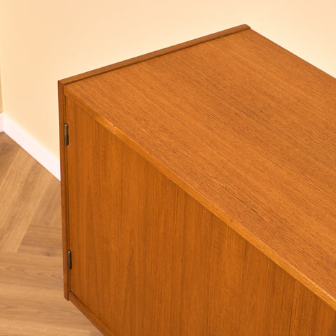 Swedish sideboard in teak and beech by IKEA