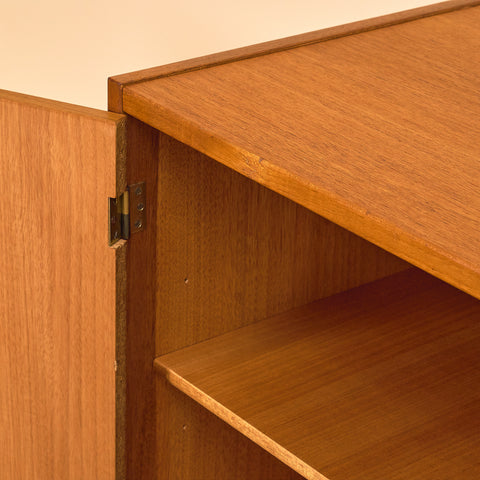 Swedish sideboard in teak and beech by IKEA