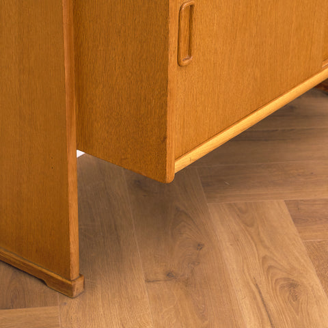 Swedish bookshelf in oak