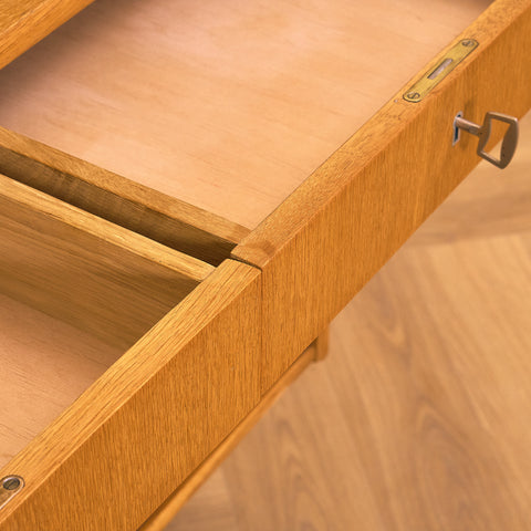 Swedish bookshelf in oak