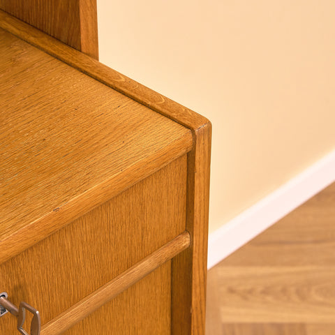 Swedish bookshelf in oak