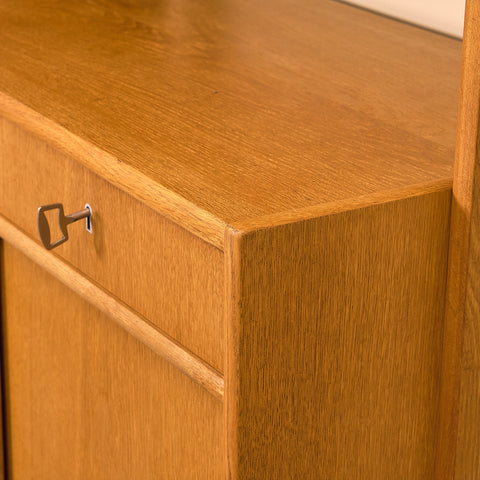 Swedish bookshelf in oak