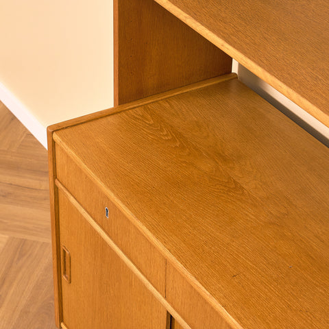 Swedish bookshelf in oak