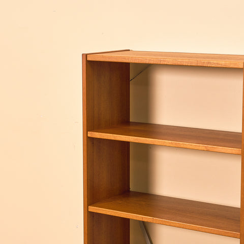 Swedish bookshelf in teak