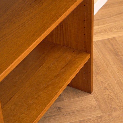 Swedish bookshelf in teak