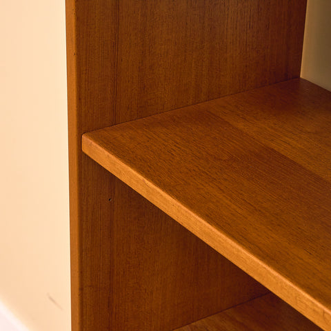 Swedish bookshelf in teak