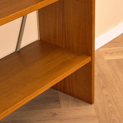 Swedish bookshelf in teak