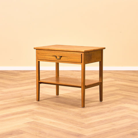 Swedish bedside tables in elm