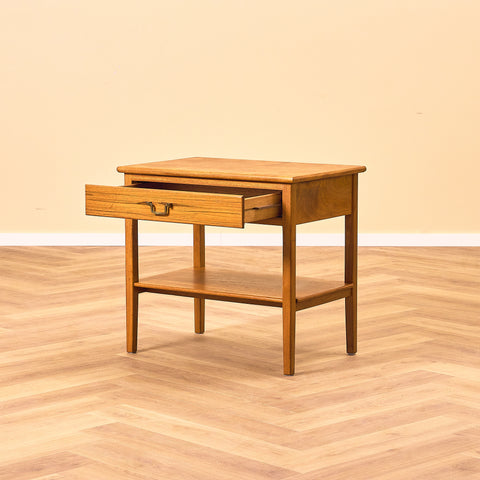 Swedish bedside tables in elm