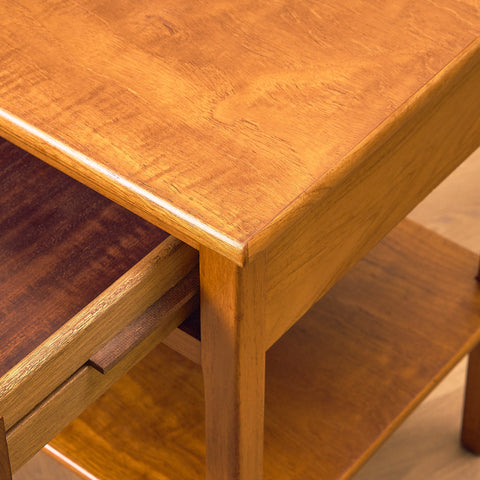 Swedish bedside tables in elm