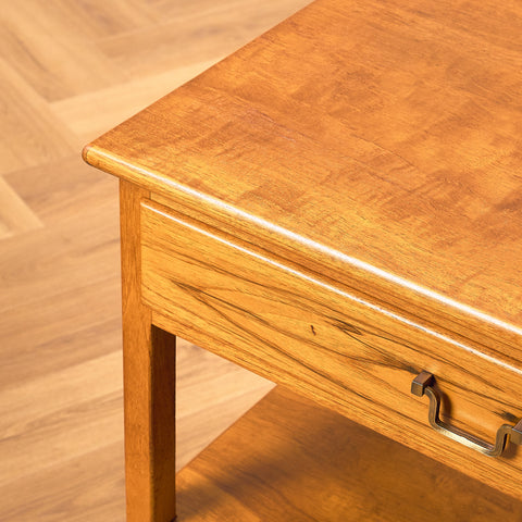 Swedish bedside tables in elm