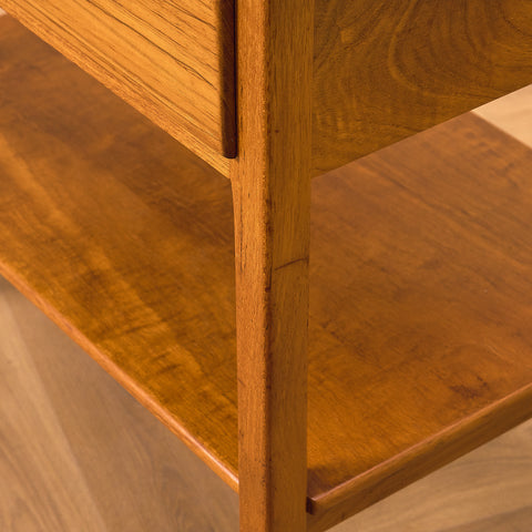 Swedish bedside tables in elm