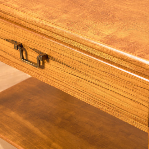 Swedish bedside tables in elm