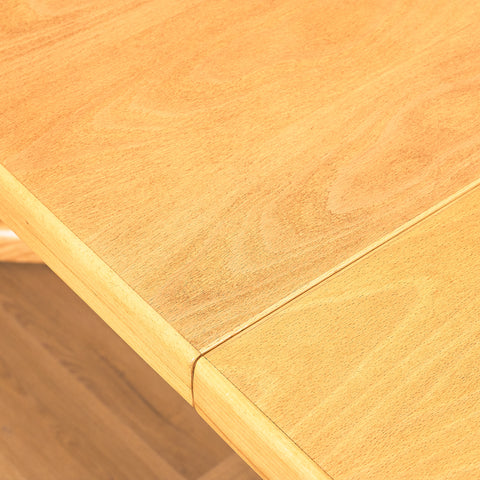 Danish round dining table in beech by Farstrup