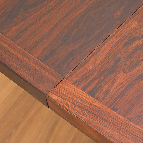 Danish oval dining table in Santos rosewood, 'model HM55' by John Mortensen for Heltborg Møbler