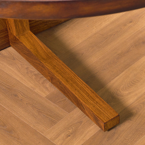 Danish oval dining table in Santos rosewood, 'model HM55' by John Mortensen for Heltborg Møbler