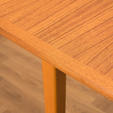 Swedish dining table in teak