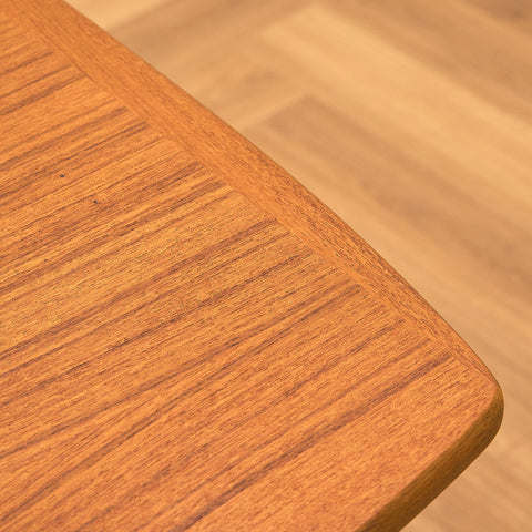 Swedish dining table in teak