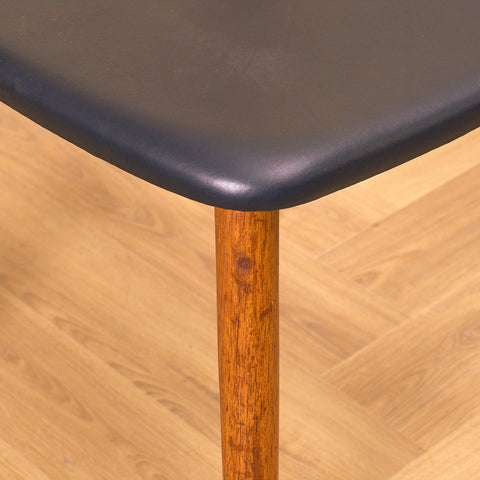 Danish dining chairs in teak by Harry Østergaard for Randers Møbelfabrik