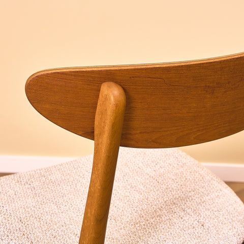 Danish dining chairs in teak & beech by Farstrup, model '210'