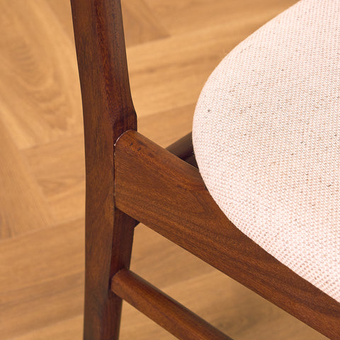 Danish set of 4 dining chairs in teak by Schiønning & Elgaard